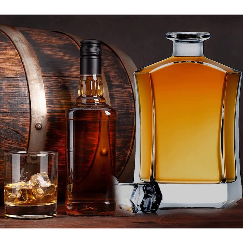 Whiskey Decanter 10.5"H