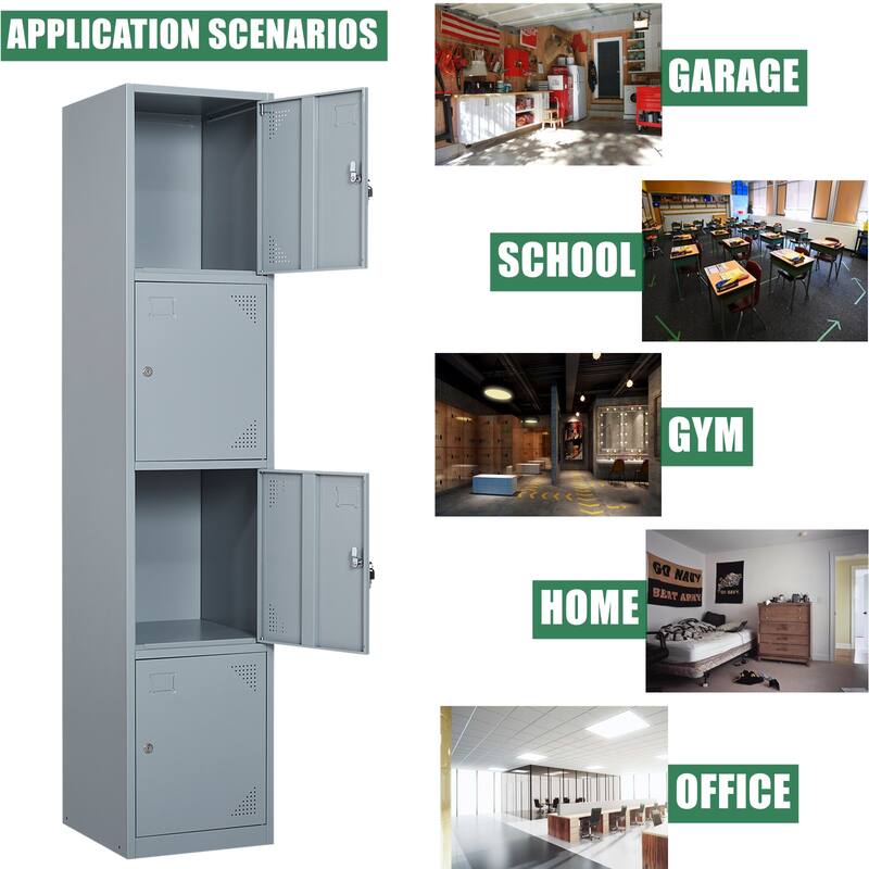 Metal Locker 4 Door