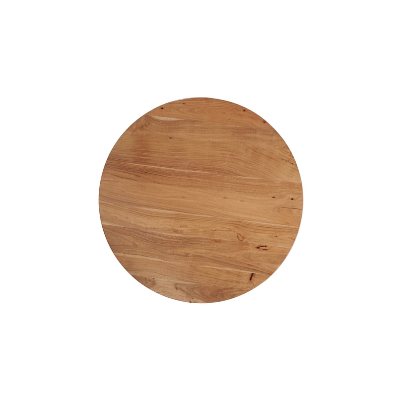 Ava Modern Round Solid Wood Coffee Table