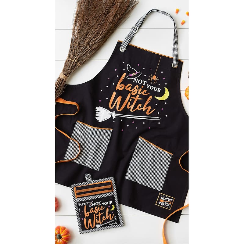 DII Halloween Trick Or Treat Apron, One Size