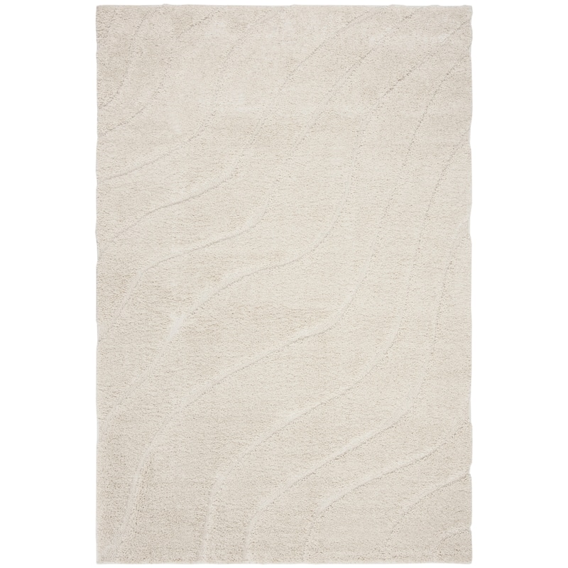 SAFAVIEH Florida Shag Hervor Soft Serene Waves 1.2-inch Thick Rug