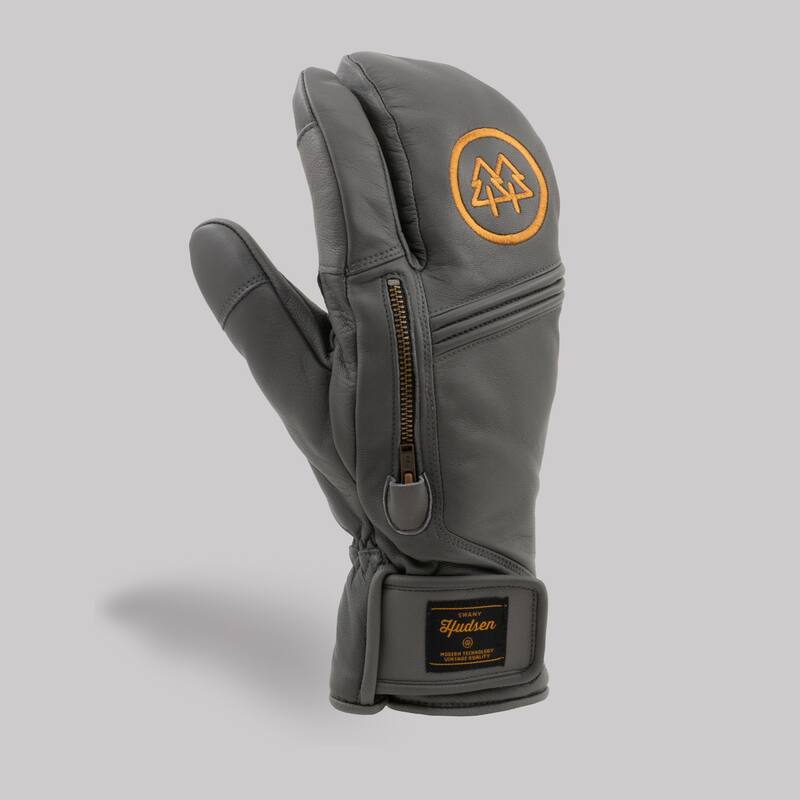 Swany Men's Calvin Trigger Logo Mitt - White - S