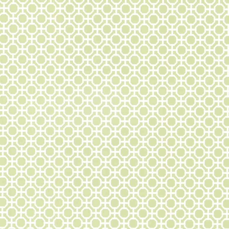 Brewster Beatrix Celery Modern Geometric Wallpaper - 20.5in x 396in x 0.025in