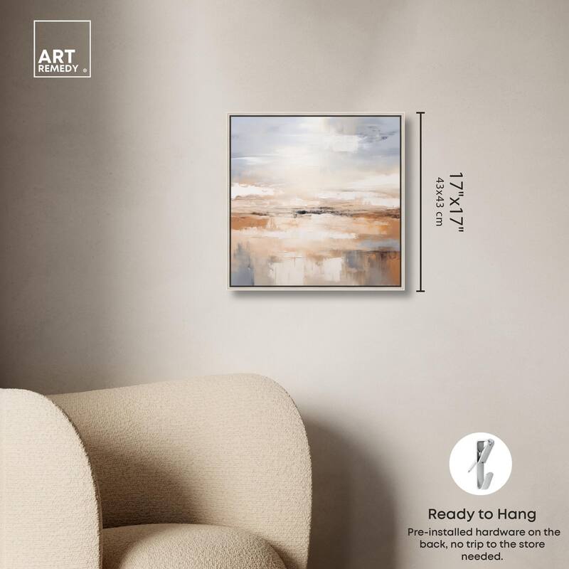Coastal Calm Canvas by Art Remedy