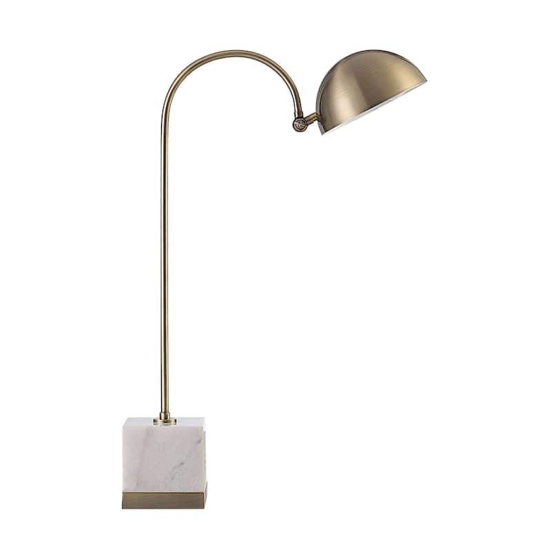 Renwil Volos 30" Table Lamp with Dome Shade, White