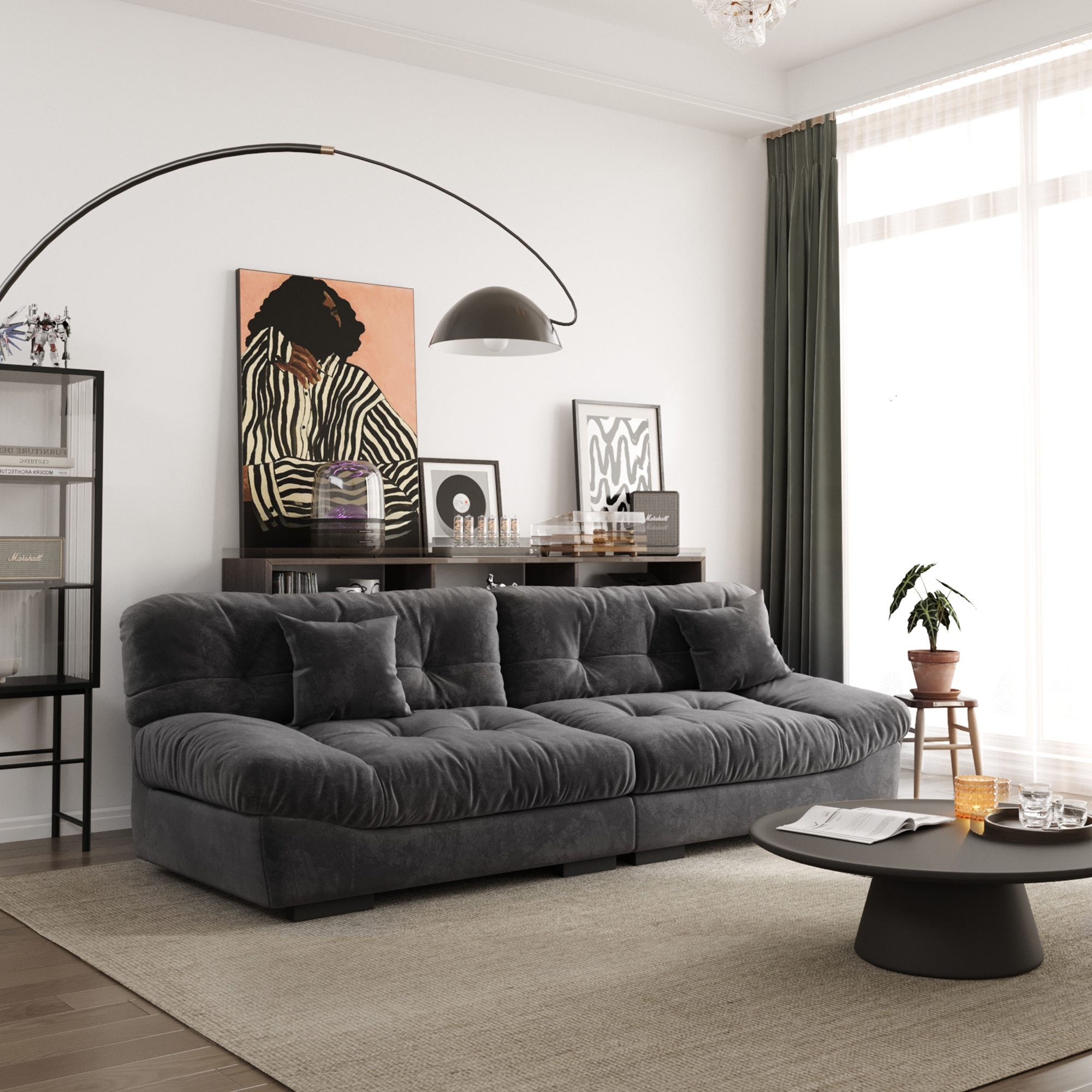Cloud shop shaped couch