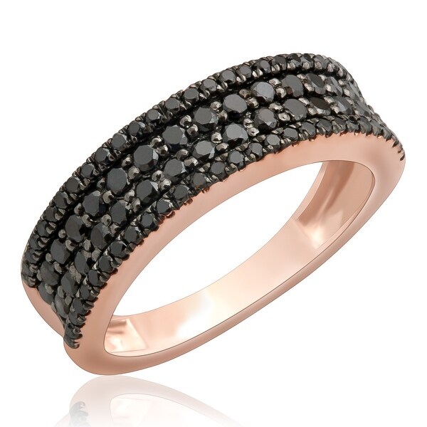 Shop Brand New 1.02 Carat Round Brilliant Black Diamond ...