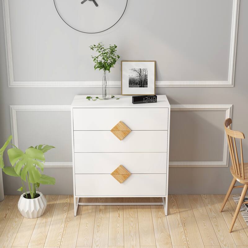 Solid Wood Special Shape Square Handle Design