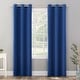 preview thumbnail 33 of 63, Sun Zero Riley Kids Bedroom Blackout Grommet 1-Piece Curtain Panel, Single Panel 40x95 - Classic Blue