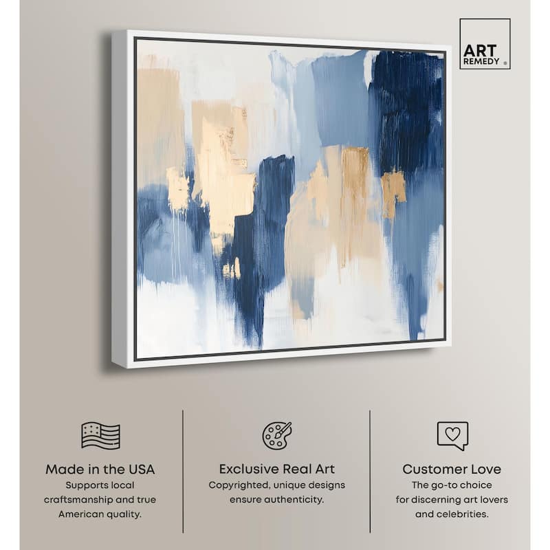 Soothing Hues I Canvas by Art Remedy