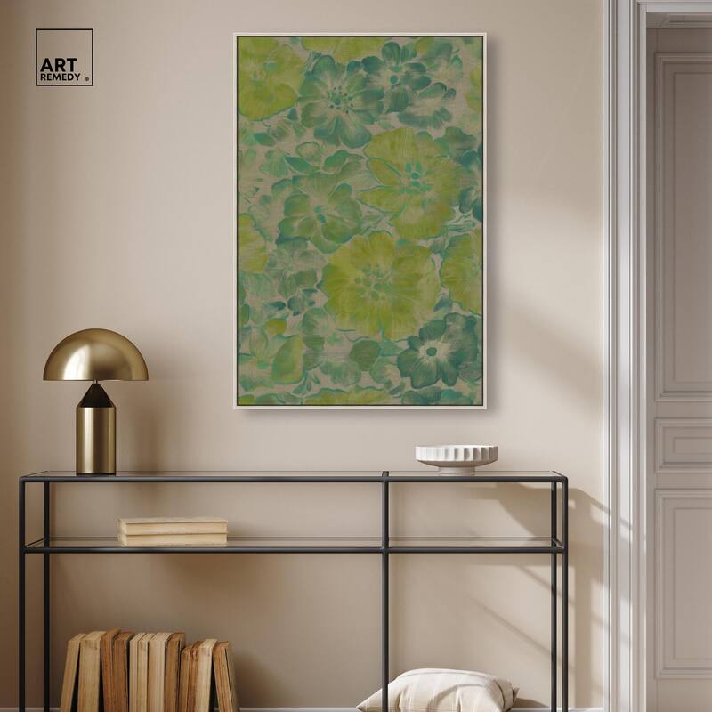 Verdigris Vista Canvas by Art Remedy