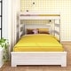 preview thumbnail 2 of 10, Max and Lily Farmhouse Twin over Queen L Shaped Bunk Bed
