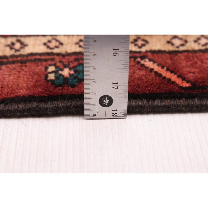 ECARPETGALLERY Hand-knotted Konya Anatolian Red Wool Rug - 3'6 x 9'7