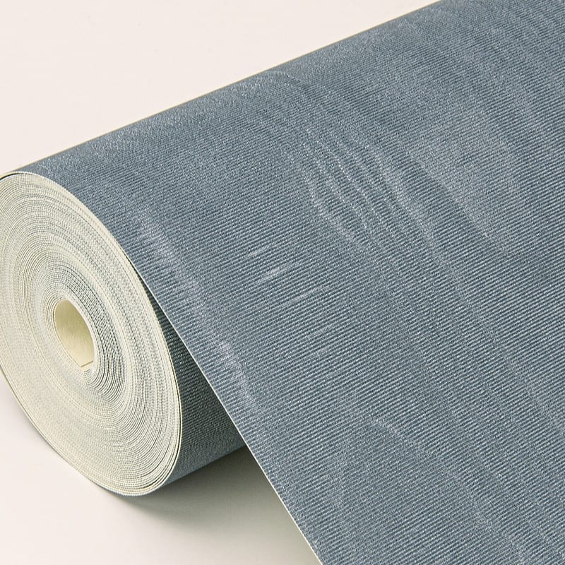 Sirpi Angelina Denim Moire Wallpaper - 20.9 x 396 x 0.025