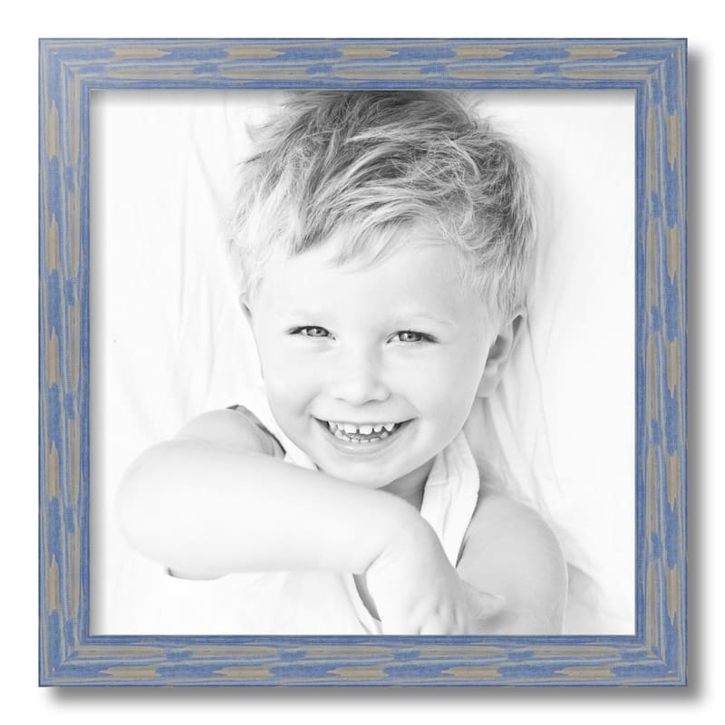 ArtToFrames Rustic Waves 16x16 Inch Picture Frame, 1.50 Inch Wood Poster Frame Available in Multiple Colors (56673-16x16)