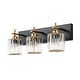 preview thumbnail 30 of 115, Mid-Century Modern Dimmable Bathroom Vanity Light Crystal Glass Wall Sconce