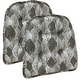 preview thumbnail 3 of 13, Klear Vu Multicolor Cabernet Dining Chair Cushion Set