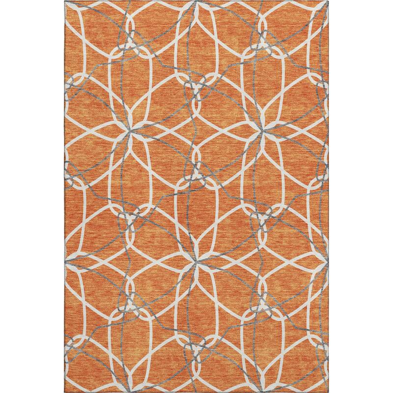 Premium Washable Super Soft Modern Floral Mayfield Rug