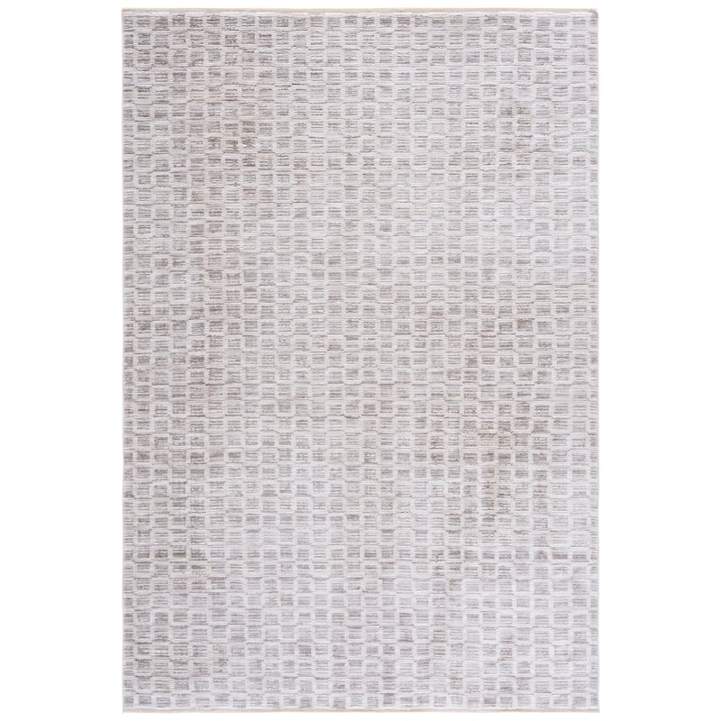 SAFAVIEH Garnet Martta Modern Rug - Grey/Ivory - 5'3" x 7'6"