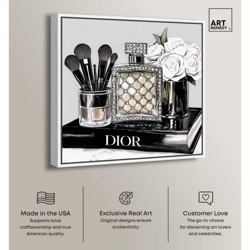 Classy Ink Glam Setup Canvas by Art Remedy