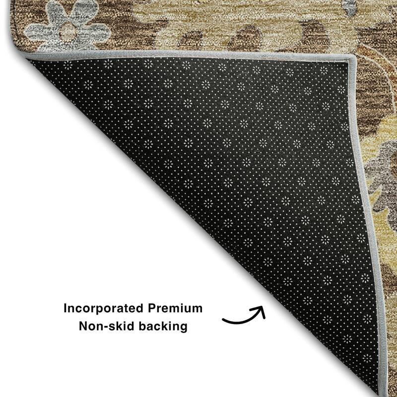 Premium Washable Super Soft Traditional Farmhouse Mayfield Rug