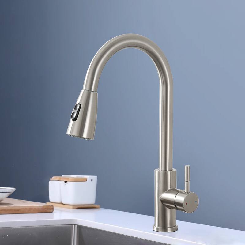 Topcraft Stainless Steel Pull Down kitchen Sink Faucet