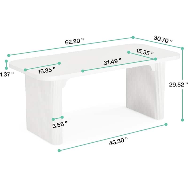 Modern Conference Table, Office Meeting Seminar Boardroom Table