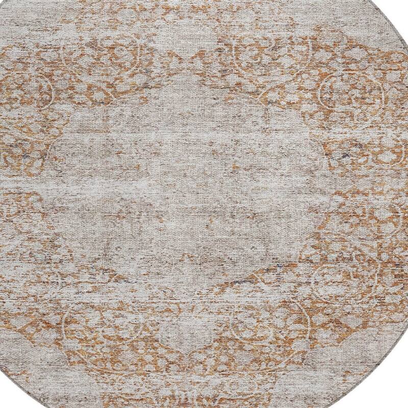 HomeRoots Oriental Traditional Rectangle Outdoor Rug
