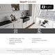 preview thumbnail 44 of 46, STYLISH Undermount 30" Workstation Single-Bowl Composite Granite Kitchen Sink - 30" x 21" x 10"