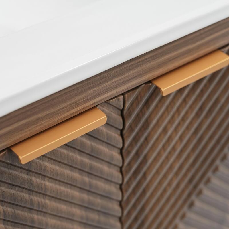 24-Inch Bathroom Vanity with Sink Combo, Modern Design, Single Faucet Hole