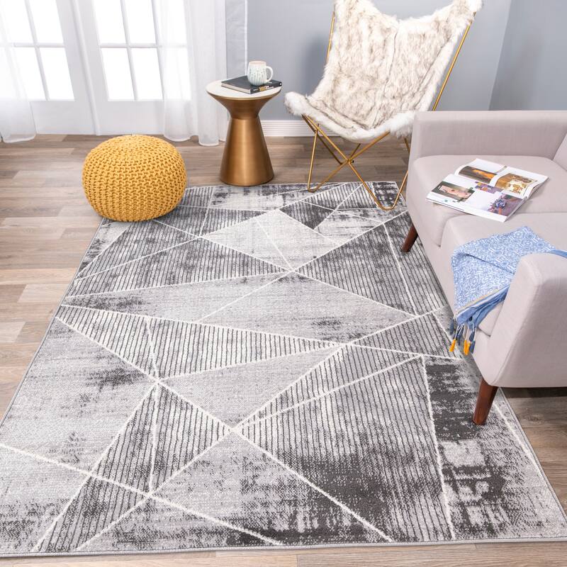 World Rug Gallery Geometric Modern Area Rug