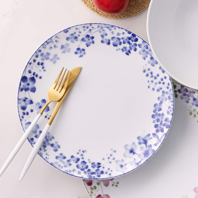 Noritake Bloomington Road Set of 4 Dinner Plates, 10-1/2"