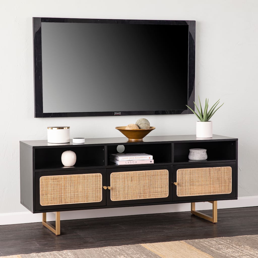 SEI Furniture Modern & Contemporary Media TV Stand for TV's up to 60"