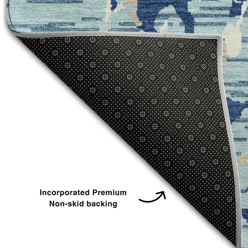 Premium Washable Super Soft Abstract Abrash Mayfield Rug