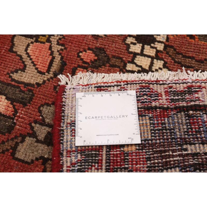 ECARPETGALLERY Hand-knotted Kayseri Vintage Red Wool Rug - 4'11 x 7'1