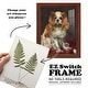 preview thumbnail 77 of 138, Nature Printed Ferns IX -Framed Print w/glass-Cherry Red
