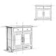 preview thumbnail 11 of 92, WYNDENHALL Hampshire 40" Wide Solid Wood Traditional Entryway Storage Cabinet - 40"w x 15"d x 36" h