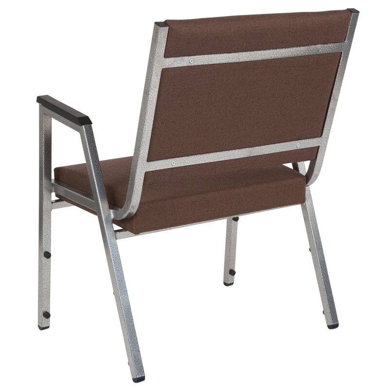4 PK 1500 lb. Rated Antimicrobial Bariatric Reception Arm Chair