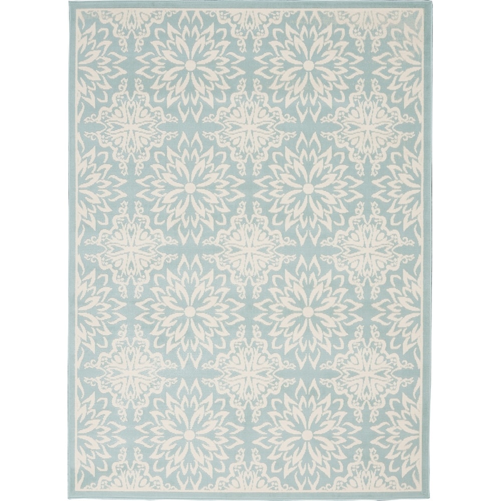 Nourison Jubilant Floral Medallion Area Rug