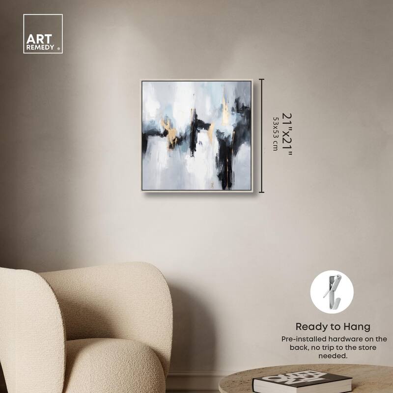 Turbulence II Canvas by Art Remedy