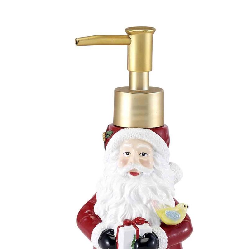 Spode® Christmas Tree Lotion Dispenser - Red - Lotion Dispenser