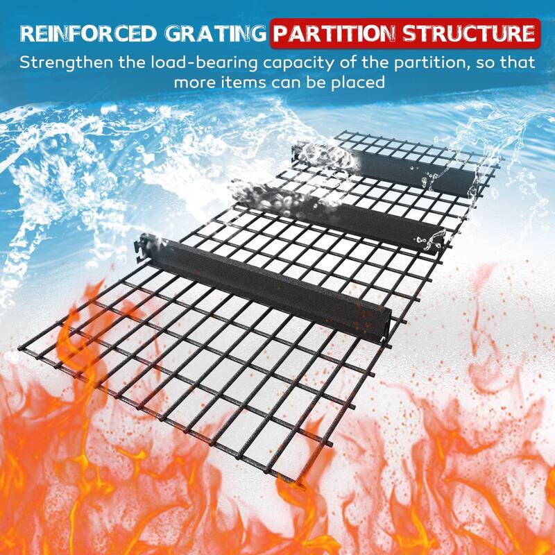 VEIKOUS 5-Tier Heavy Duty Metal Shelving Unit, 3000LBS Capacity Adjustable Storage Shelves for Garage - 59.84"×24.02"×71.65"