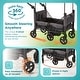 preview thumbnail 2 of 3, Contours Curve 360 Stroller Wagon - Black