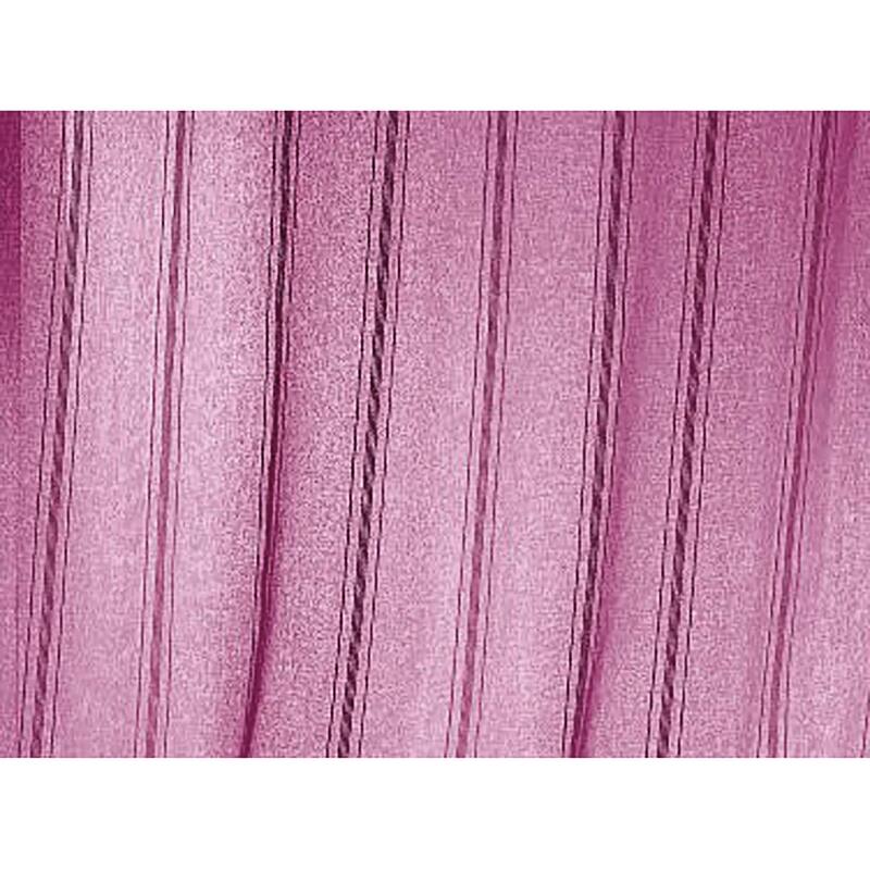 Sheer Curtain Extra Wide Window Panel with Stripes Light & Airy Drapery