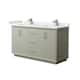 Option Light Green / White Quartz Top / Brushed Nickel