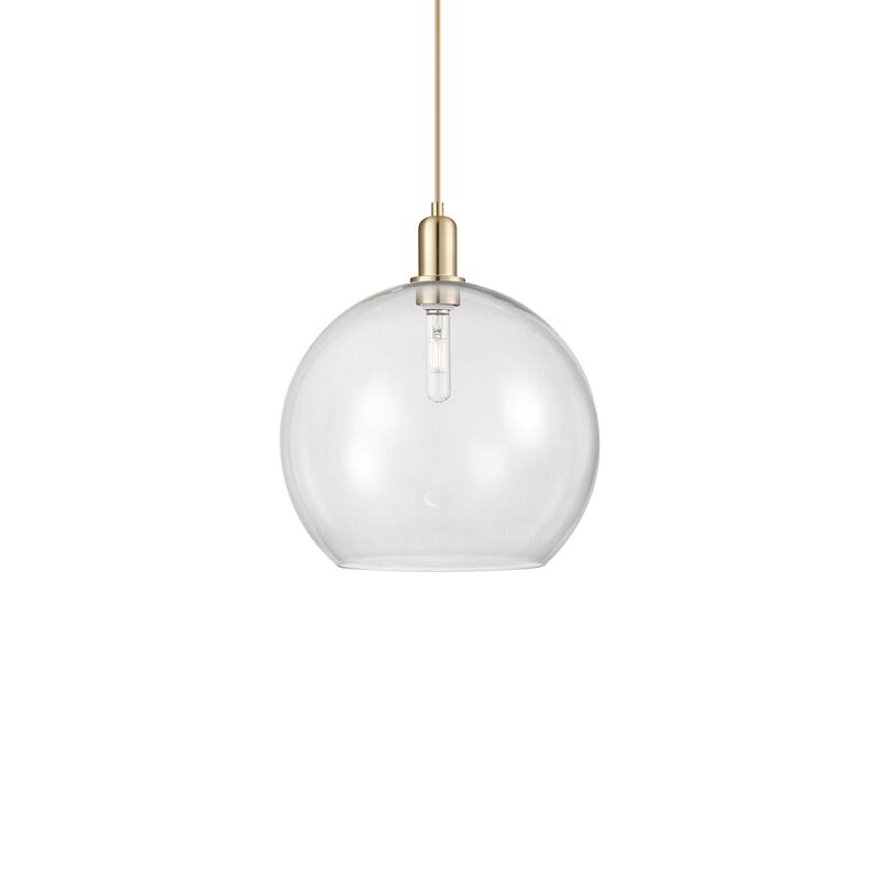 Innovations Lighting 716-1P-18-14 Athens Pendant Athens 14" Wide - Champagne Bronze / Clear