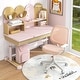 preview thumbnail 16 of 31, Swivel Mesh Children Computer Chair with Adjustable Height - 22.5" x 22.5" x 31.5"