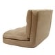preview thumbnail 18 of 58, Loungie Microsuede 5-position Convertible Flip Chair/ Sleeper