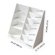 preview thumbnail 11 of 12, White Wooden Kids Bookshelf and Toy Storage Organizer with 4 Tier