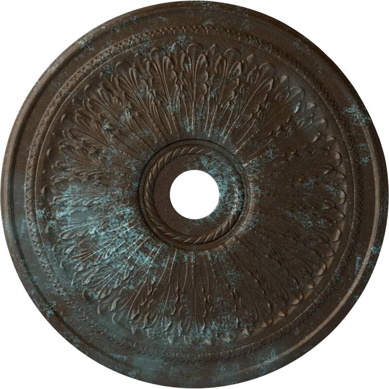 29 1/8"OD x 3 5/8"ID x 1"P Oakleaf Ceiling Medallion